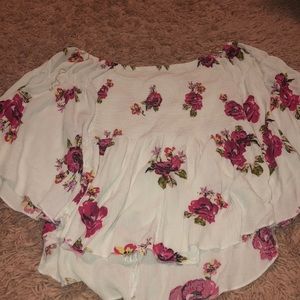 off the shoulder blouse!